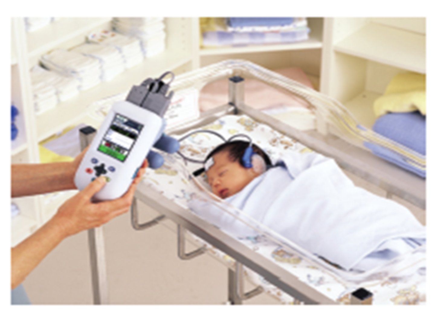 <p>Electrical activity evoked (stimulated) by very brief sounds that originates from the eighth nerve or auditory portions of the brainstem. Consists of five waves and is usually recorded from the surface of the scalp and external ear. Used in hearing testing of infants and young children and in detection of auditory abnormalities affecting the auditory nerve and brain.</p>