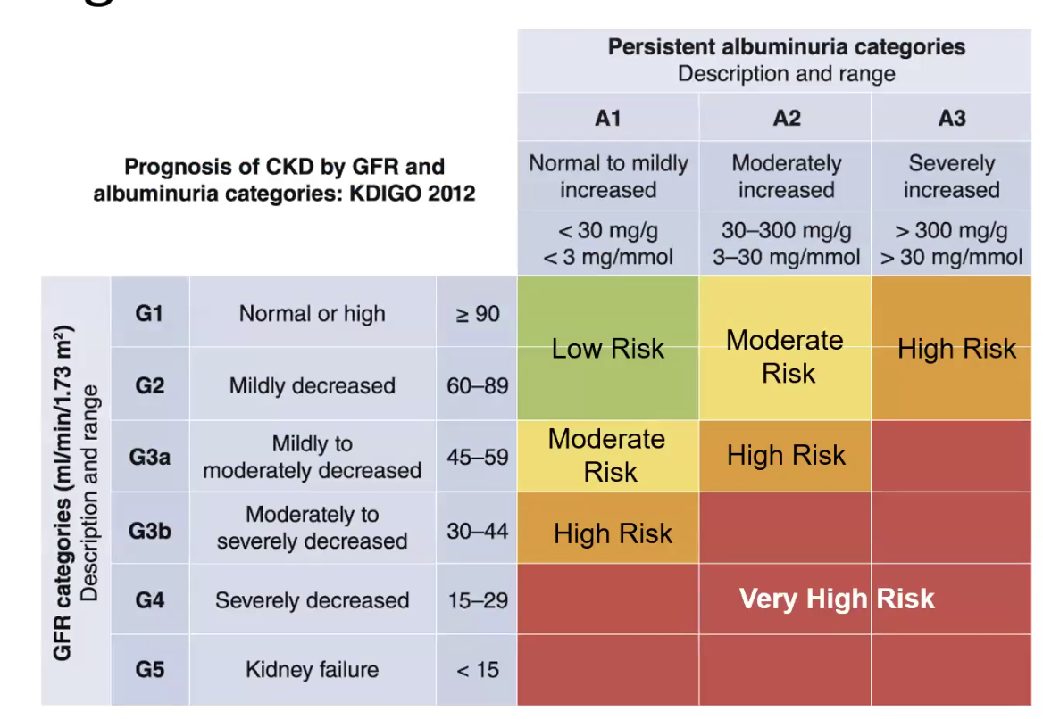 <p>GFR &lt; 45 mL/min/1.73 m2</p>