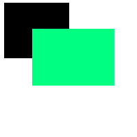 <p><span style="color: purple;">one object blocking another object is perceived as closer </span></p>