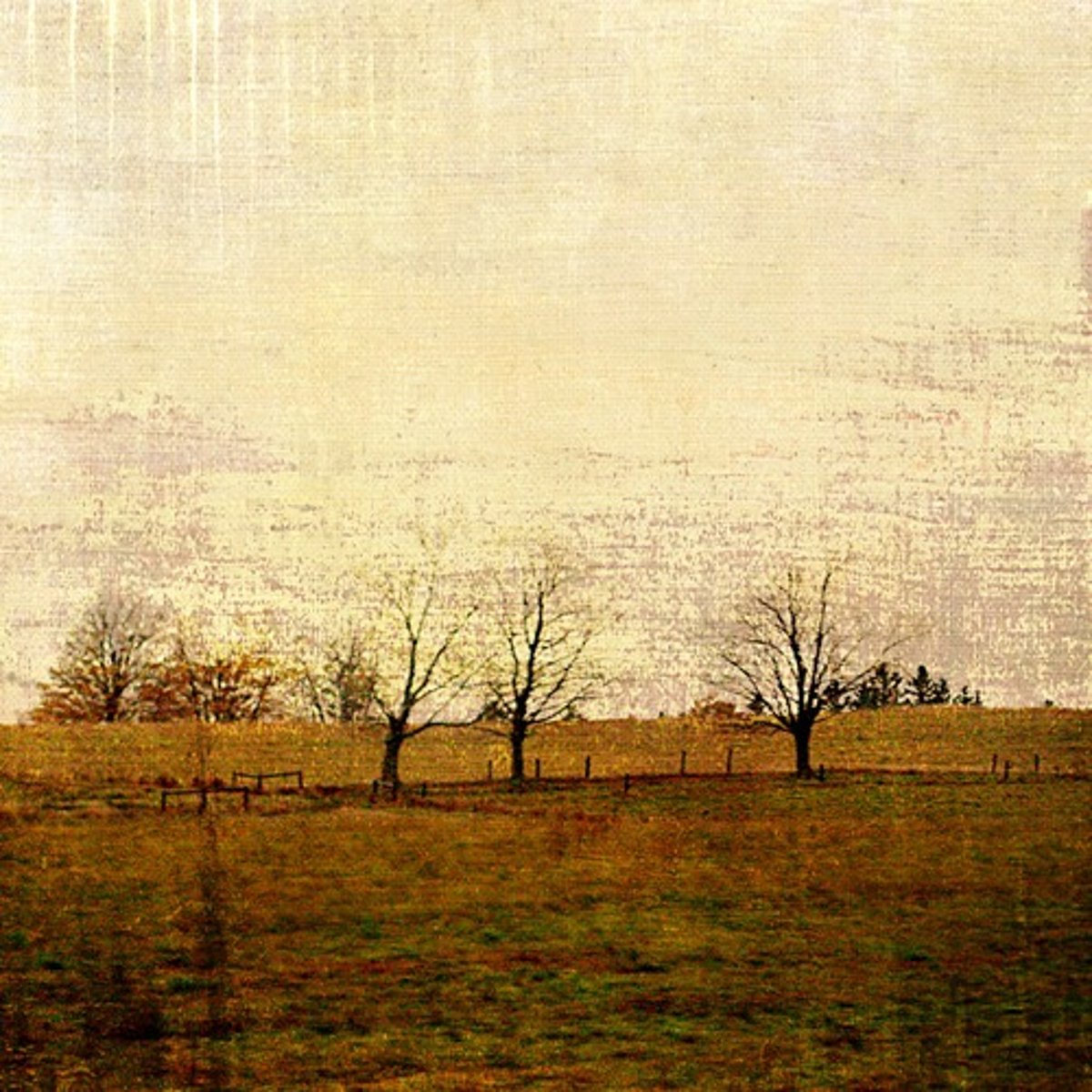 <p>thinly scattered or distributed.</p>