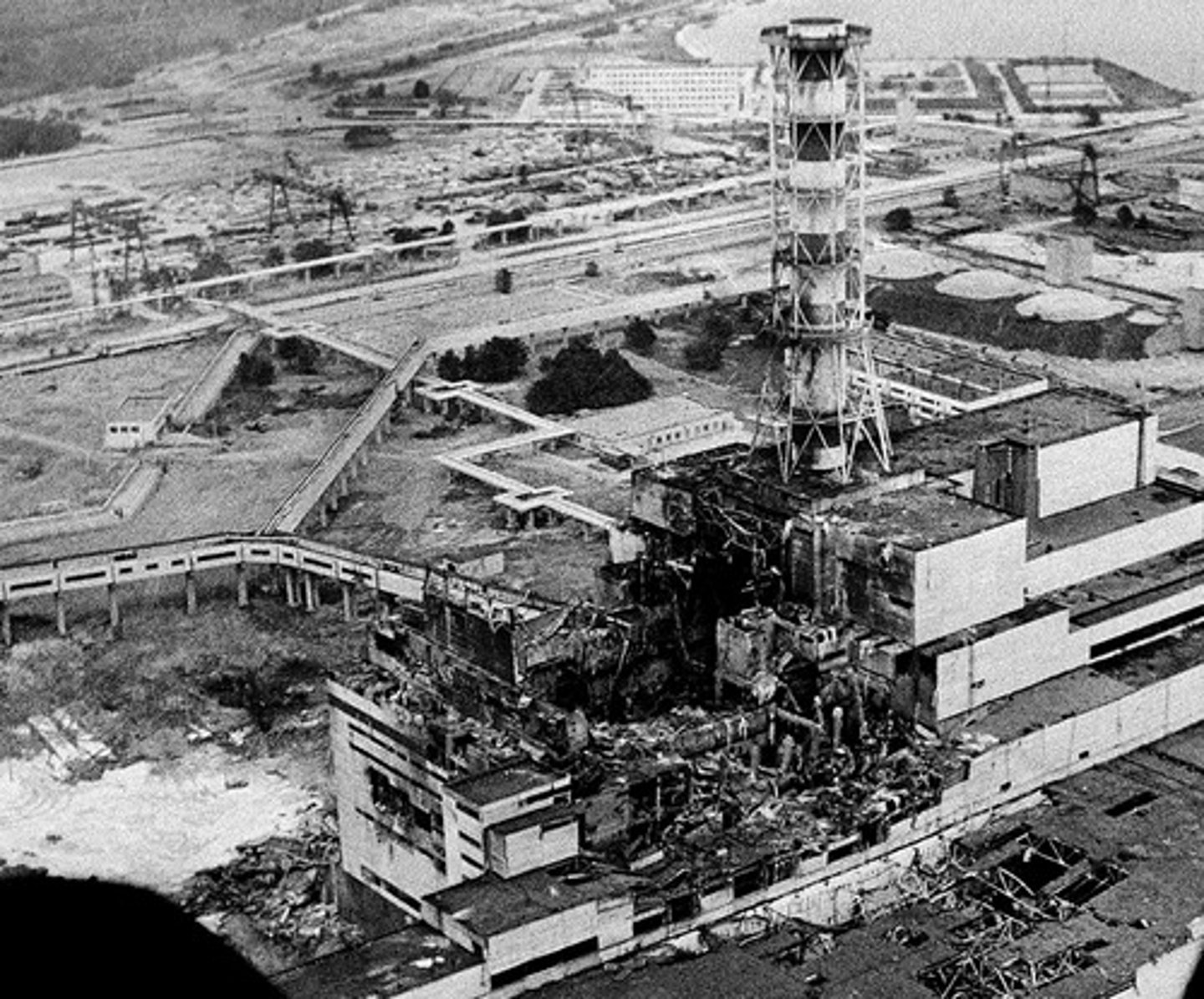 <p>- 1986 in the Ukraine (former Soviet Union)</p><p>- worst nuclear power plant incident in the world</p><p>- caused by a combination of poor reactor design, human - - error, and turned off safety systems</p><p>- the nuclear reactor melted down and exploded sending -- tons of radioactive particles into the atmosphere</p>