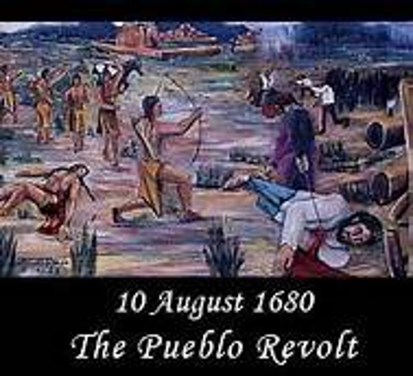 <p>Pope, a Native religious leader, killed hundreds and forced the Spanish to flee. When they returned they gave more freedoms to the indians.</p>
