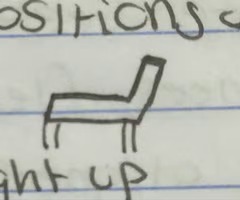 -straight up
-between 45-60 degrees