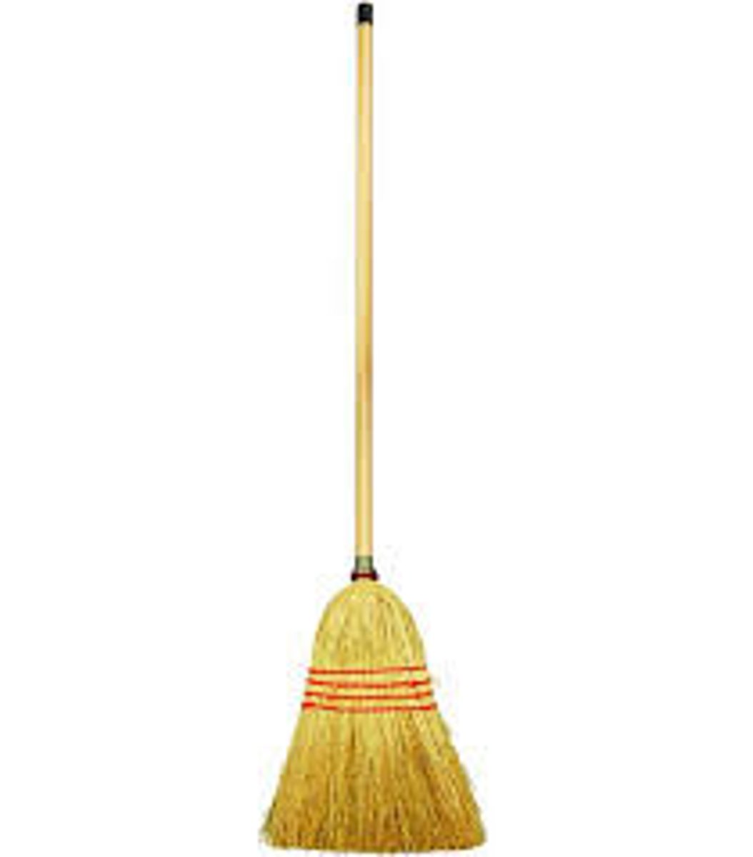 <p>a broom</p>