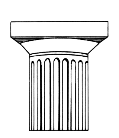 <p><span>more masculine; larger temples; simple</span></p>