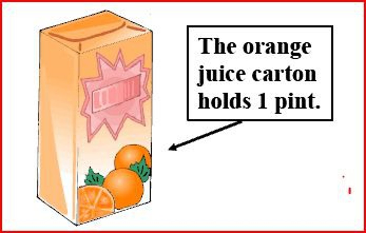 <p>A customary unit of capacity.</p>