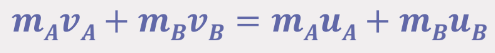 <p>the sum of final momentum is equal to the:</p>