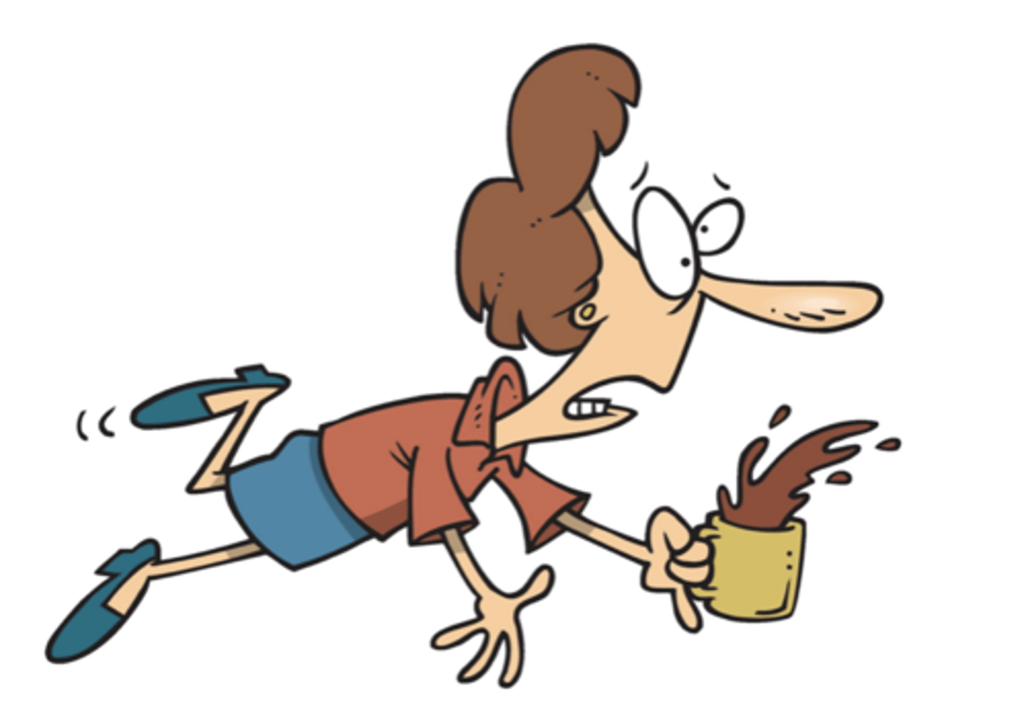 <p>clumsy</p>