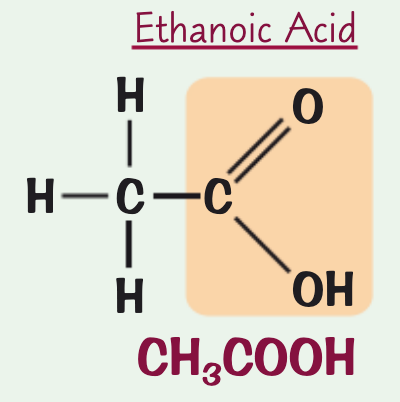 <p>structural formula: <span>CH₃COOH</span></p>