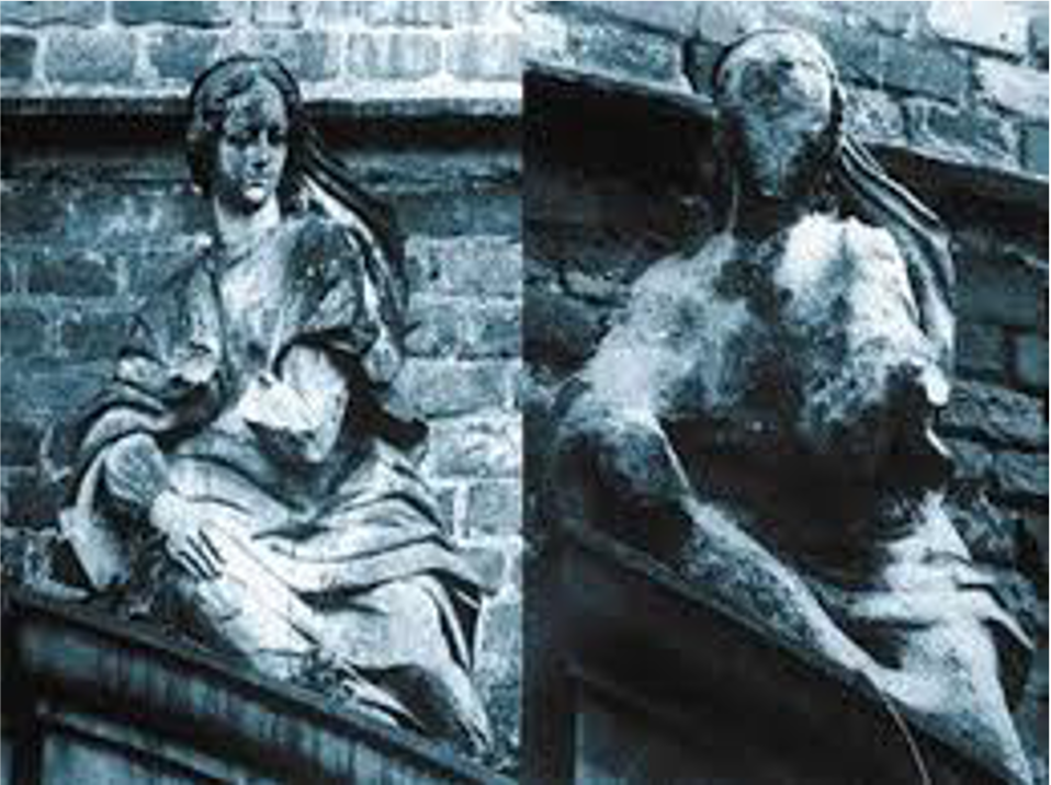 verandering van gesteente doordat mineralen in gesteente worden omgezet in een zachter mineraal. de samenstelling veranderd WEL. 