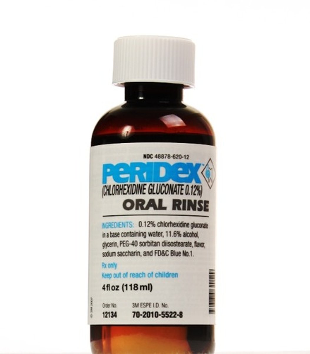 <p>0.5 oz rinse for 30 seconds twice a day 30 minutes after brushing</p>