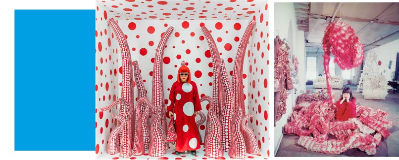 <p>Yayoi Kusama</p>