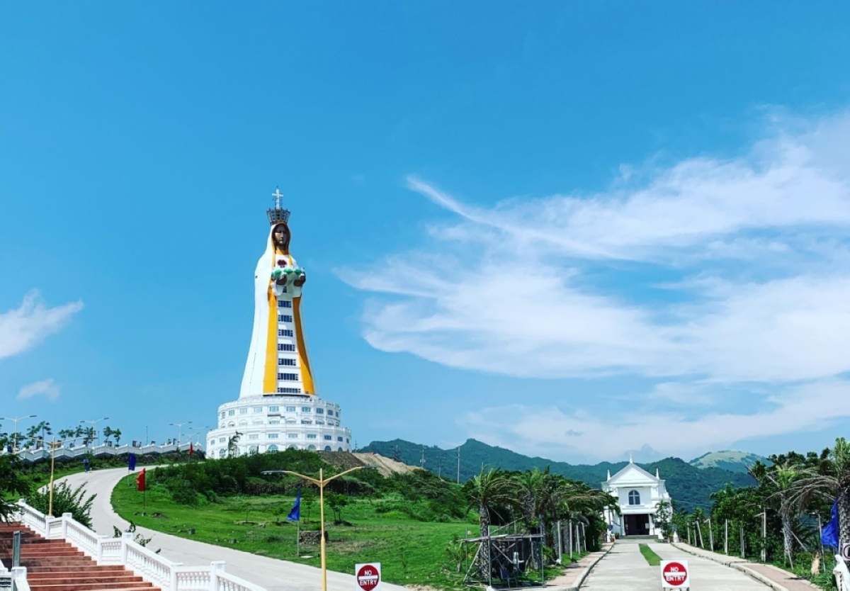 <p>The Statue of Mary, Mother of All Asia, stands at 322ft and is the world’s tallest statue of the Virgin Mary.</p>