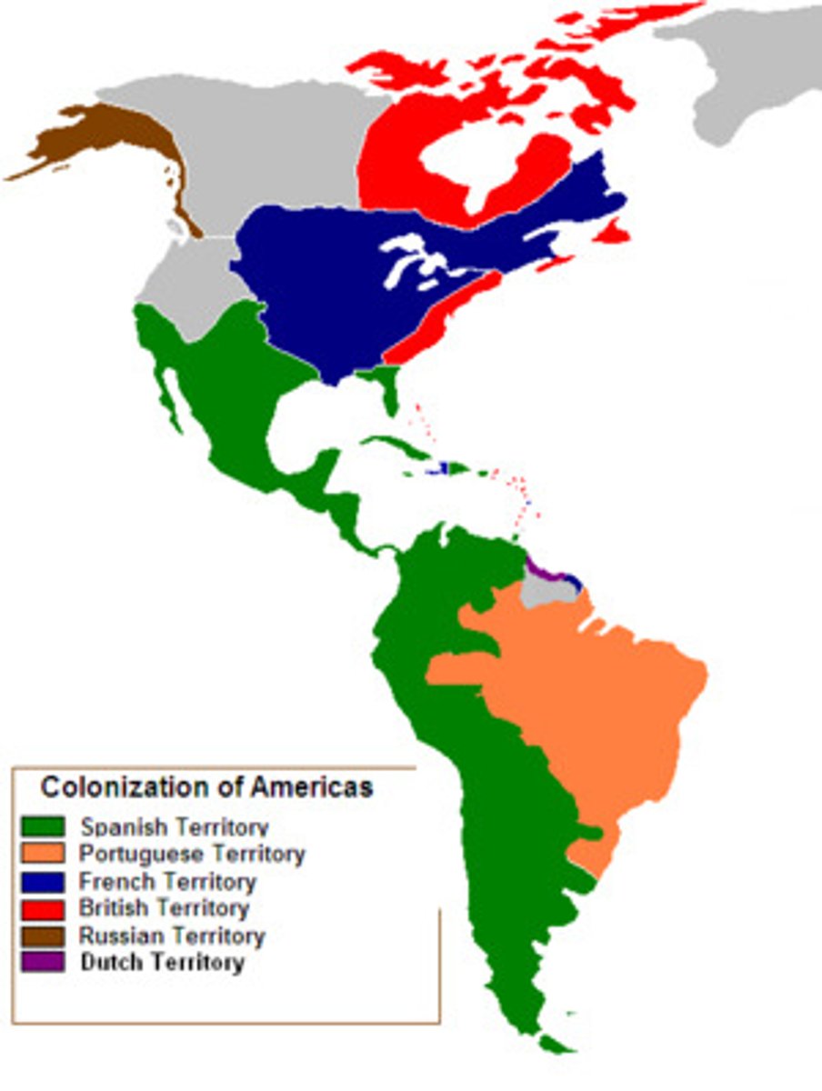 <p>Many colonies created by joint stock companies and mercantile charters (Virginia Company creates Jamestown). Roanoke fails. Plymouth created for religious freedom by Pilgrims (Puritans).</p>