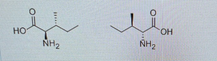 <p>Why are these not enantiomers?</p>