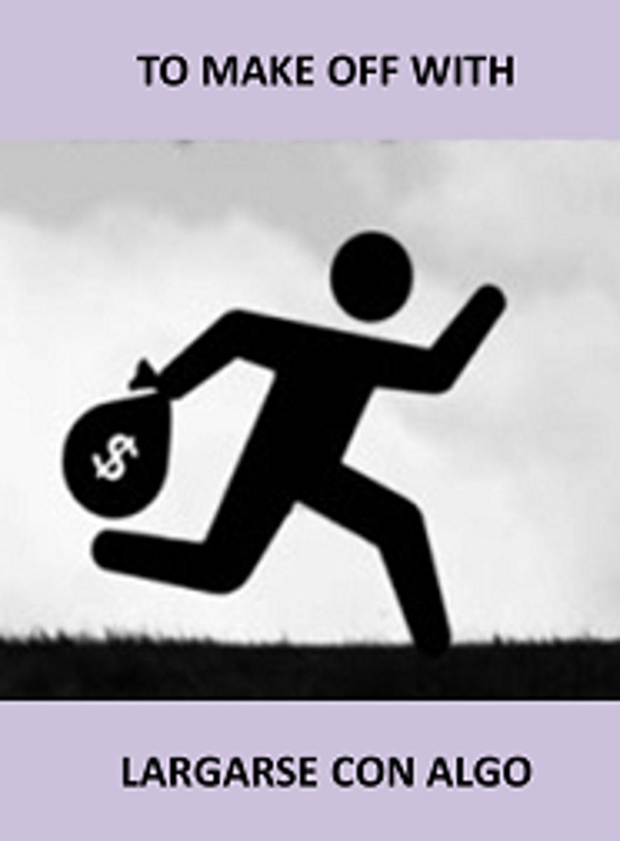 <p>vội vàng tẩu thoát</p><p>He quickly made off when he heard the police sirens. (Anh ta nhanh chóng bỏ chạy khi nghe thấy tiếng còi xe cảnh sát.)</p><p>Chuồn mất / Tẩu thoát (thường sau khi làm điều xấu)</p><p>Ví dụ: "The kids made off as soon as they saw the police."</p><p>(Mấy đứa trẻ tẩu thoát ngay khi chúng nhìn thấy cảnh sát.)</p><p>Đi gấp / Rời đi nhanh chóng</p><p>Ví dụ: "He made off in a hurry to catch his bus."</p><p>(Anh ấy vội vàng rời đi để kịp chuyến xe buýt.)</p>