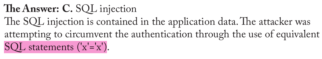 <p>SQL injection</p>