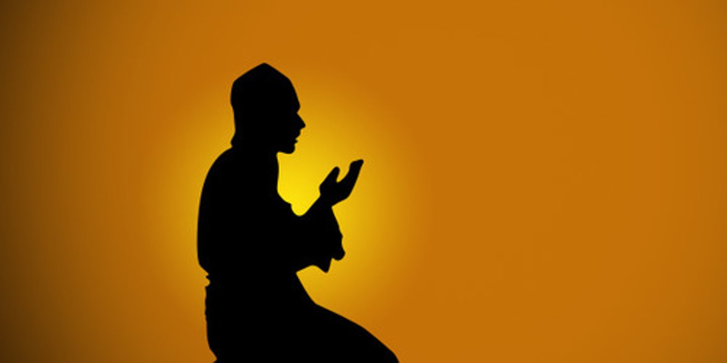 <p>A muslim (masculine, singular)</p>