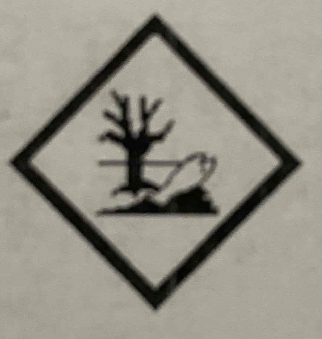 <p>Environmental hazard</p>