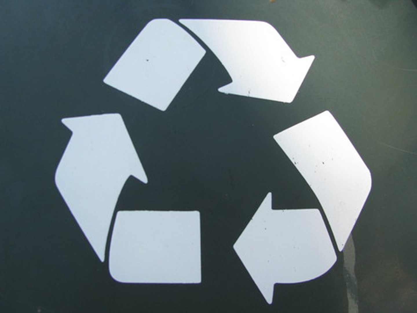 <p>certain solid waste materials are processed and converted into new products</p>