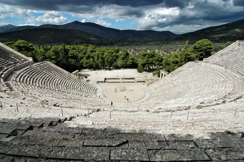 <p>Greek theater</p>