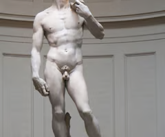 <p>Monumental marble symbol of civic virtue; High Renaissance ideal</p>