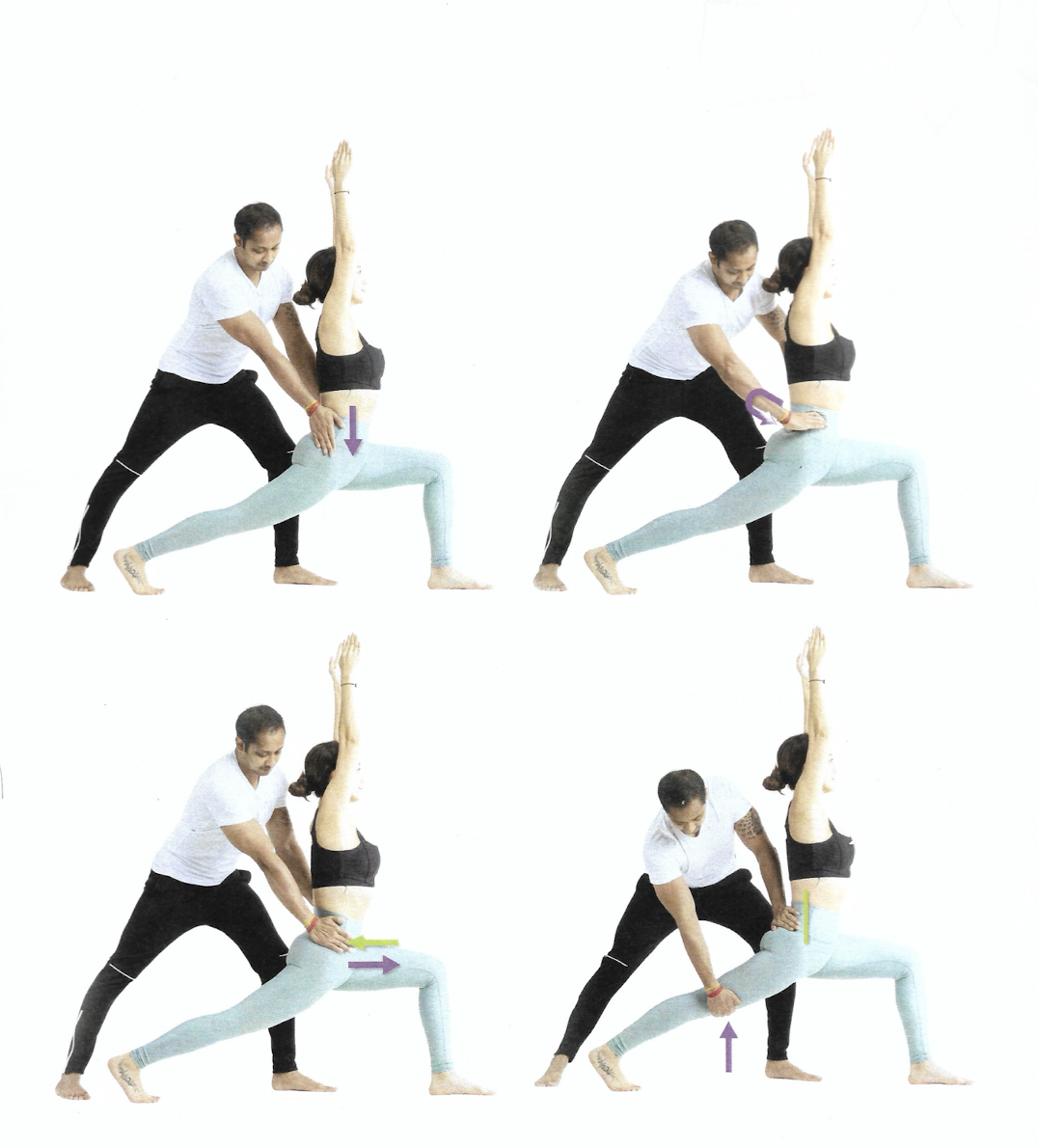 <p>Supported Lunge Pose / Crescent Lunge Pose</p>