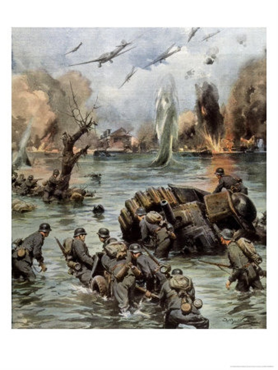 <p>A city in northern France on the North Sea where in World War II (1940) 330,000 Allied troops had to be evacuated from the beaches at Dunkirk in a desperate retreat under enemy fire.</p>