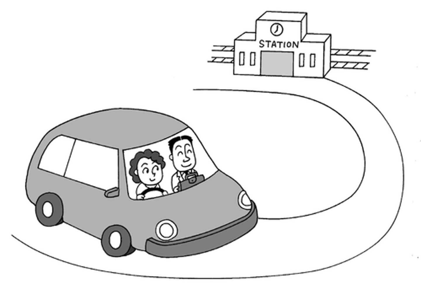 <p>đưa đi, dẫn đến, tiễn (ai đó)</p>