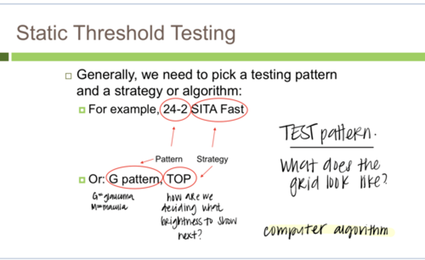 <p>Humphrey Testing Pattens</p>