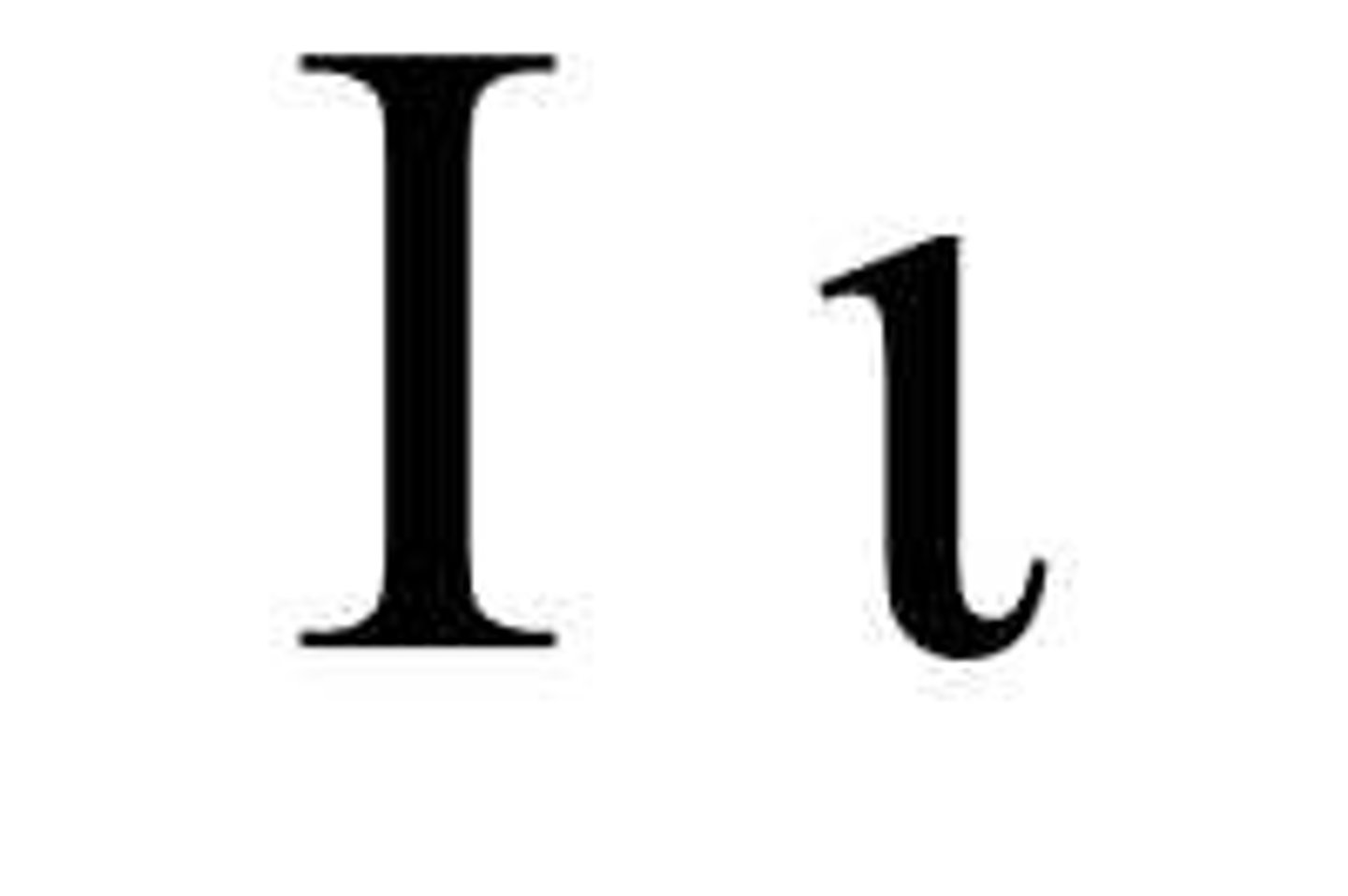 <p>The ninth letter of the Greek alphabet</p>