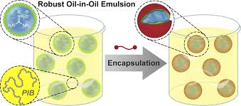 <p>Encapsulation:</p><p>‘Water-in-Oil’ Emulsion</p>