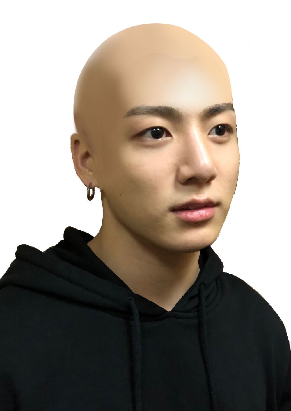 <p>bald </p>