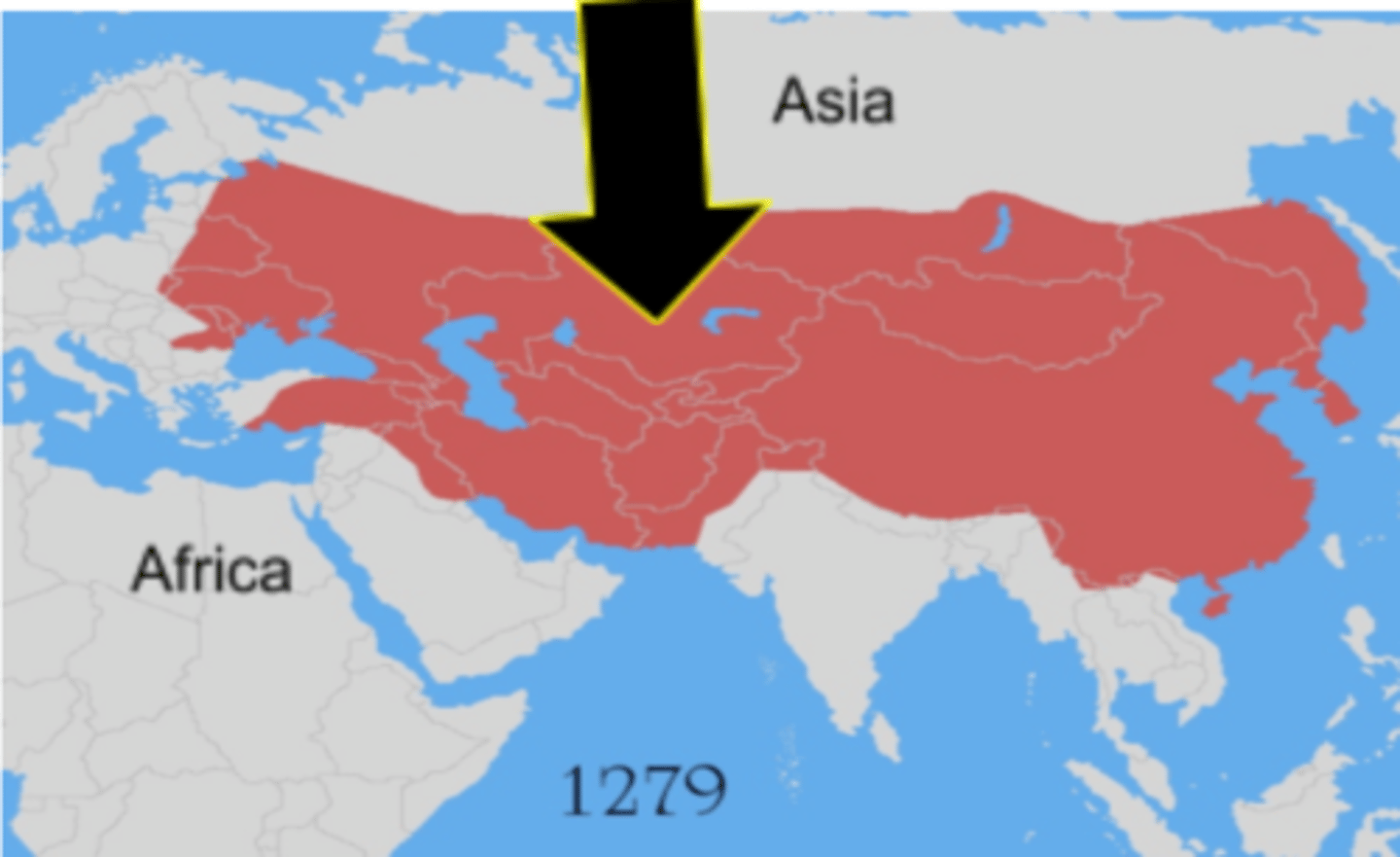 <p>Which great civilization is shown on this map?</p>