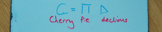 <p>C= Pi D</p>