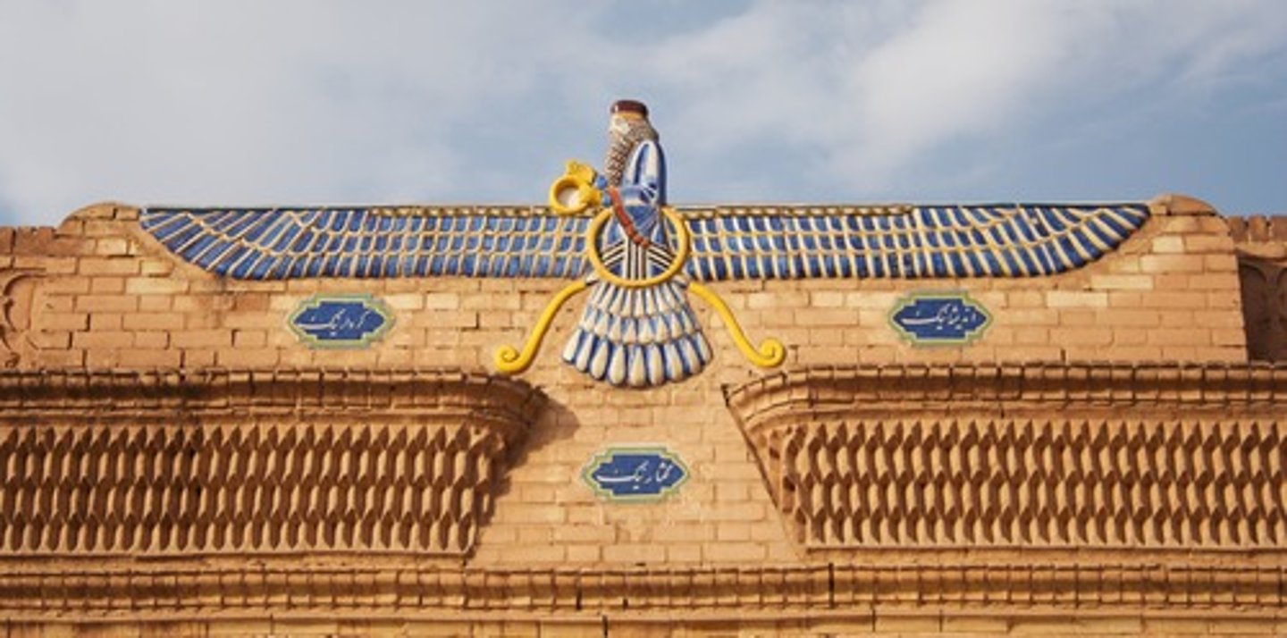 <p>The founder of Persia's classical pre-Islamic religion, Zoroastrianism.</p>