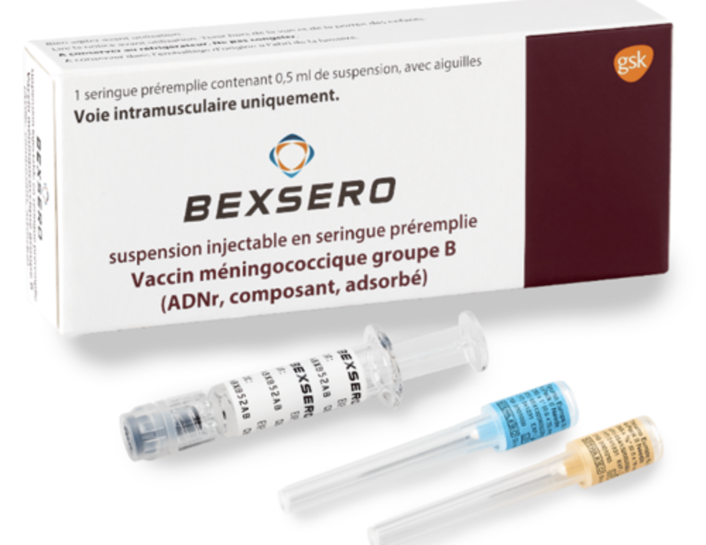 <p>Type de vaccin : Vaccin protéique recombinant (non conjugué)</p><p>→ Il contient 3 à 4 antigènes recombinants du méningocoque B</p><p>Adjuvants : Aluminium</p><p>Nom d'une spécialité : Bexsero</p><p>Obligatoire? : OUI chez le nourrisson depuis le 1er janvier 2025</p><p>Schéma vaccinal : (M3, M5, M12).</p><p>Première dose à l’âge de 3 mois, </p><p>deuxième dose à 5 mois </p><p>et dose de rappel à 12 mois</p><p>CI : Hypersensibilité aux substances actives ou à l'un des excipients</p>