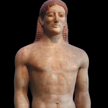 <p><strong>Anavysos Kouros</strong></p><p>Archaic Greek</p><p>Greece</p><p>530 BCE</p><p>Marble</p>