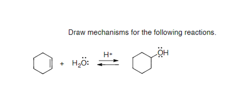<ul><li><p>converts alkenes to alcohols</p></li><li><p>converts alkynes to enols which rearrange to ketones</p></li></ul><p></p>