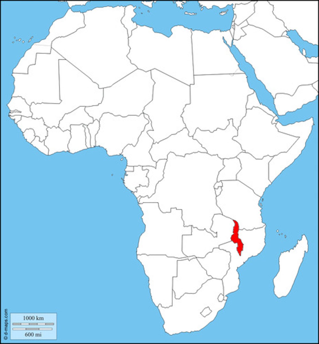 <p>= the same size as the UK, one of the least developed countries in the world <br><br>70% of inhabitants are living on £1.50 a day <br><br>33% living in Malawi live more than a 30 minute journey from basic water facilities <br><br>... not a shortage of water but a shortage of safe water <br><br>- lack of investment into water storage and cleansing means population suffers from economic water scarcity <br><br>- over half the water is lost through the leaks or stolen before it meets mains taps <br><br>- Pollution and Contamination from farm animals, rubbish and percolation</p>