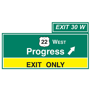 if you see this sign above your lane, you:
