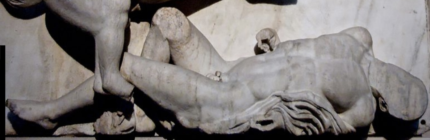 <p>What is successful about the figure of the Lapith in South 28?</p>