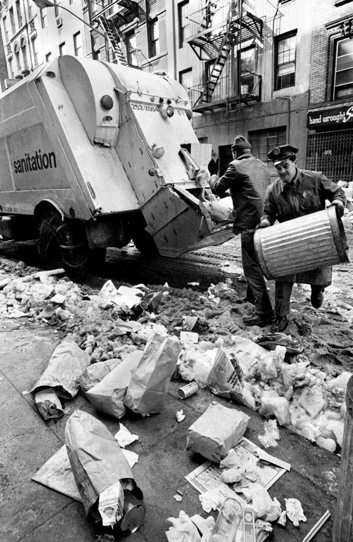 <p>garbage man</p>