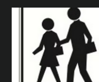 Crosswalk sign: school crosswalk

\
