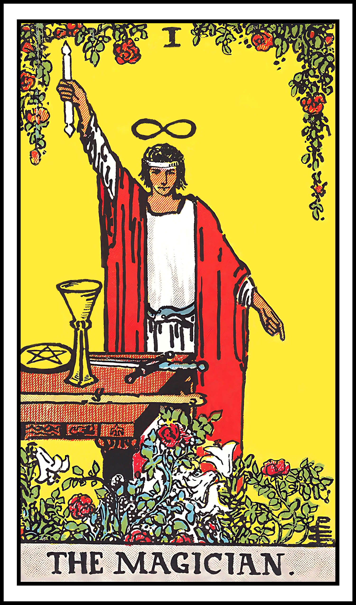 <p>the magician</p>