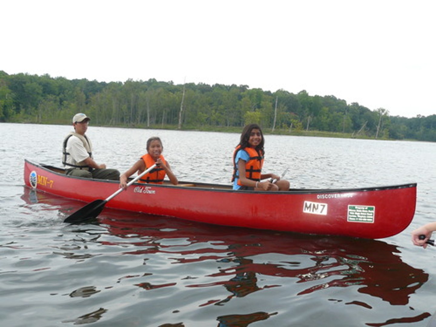 <p>to go boating on the river</p>