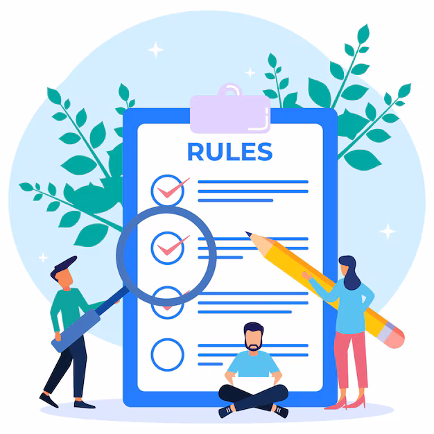 <p>An agreed-upon <u>set of rules</u> that specify the behavior of some system</p>