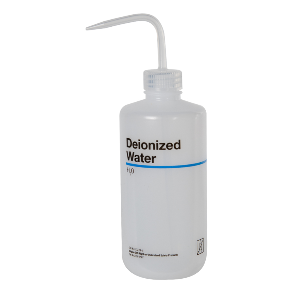 <p>Deionized water</p>