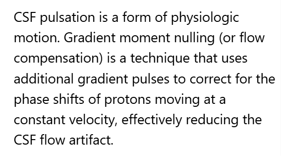 <p>C. Enable gradient moment nulling</p>