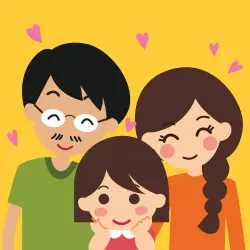 <p><em>しあわせ</em></p><p>happy</p>
